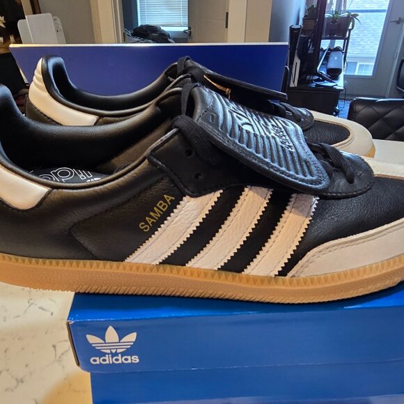 Adidas Samba LT Core Black White IG2010 MENS SIZE 10 WMS 11 NEW RARE - Picture 6 of 15